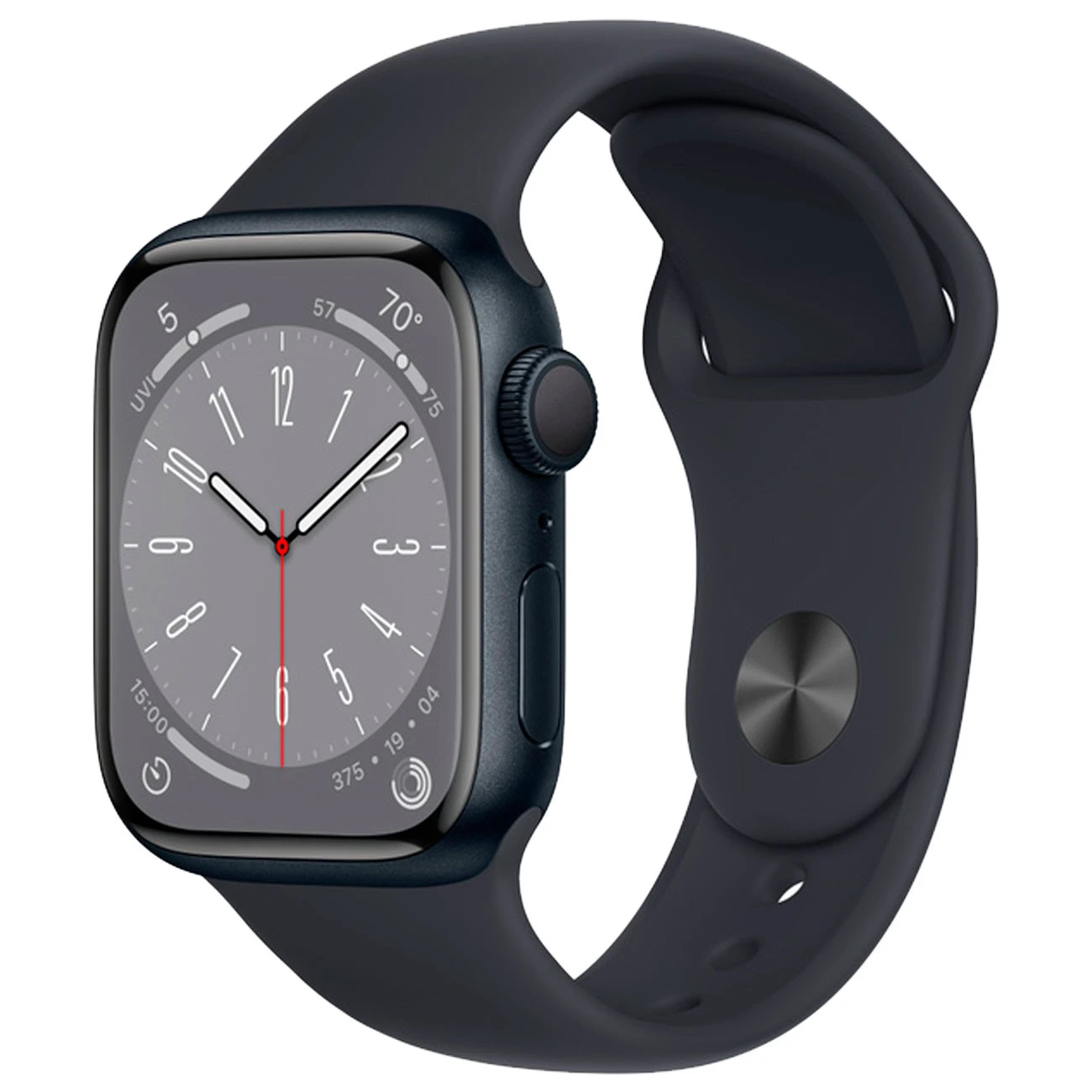Смарт-часы Apple Series 8 GPS 45mm Midnight Aluminium(MNP13MNP83)